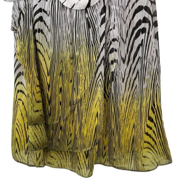 Worthington Zebra Ombré Layered Blouse 1X - Picture 3 of 4